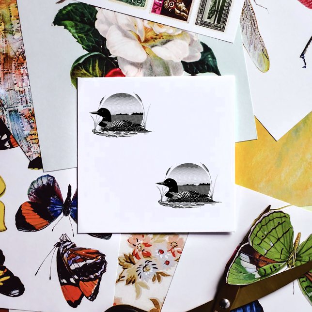 Sello De Caucho Loon Sunset Blue (Subido por el creador)