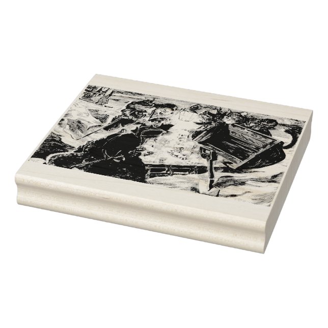 Sello De Caucho Los gatos piratas (Sello)