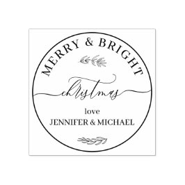 Sello De Caucho Los navidades dulces y brillantes