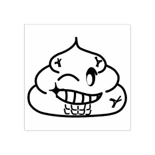 Sello De Caucho Macho poop - Brootsch the PooPoo