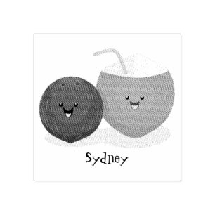 Sello De Caucho maíz,cursi,verdura,dibujos animados,kawaii,lindo,m