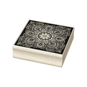 Sello De Caucho Mandala