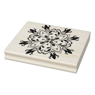 Sello De Caucho Mandala