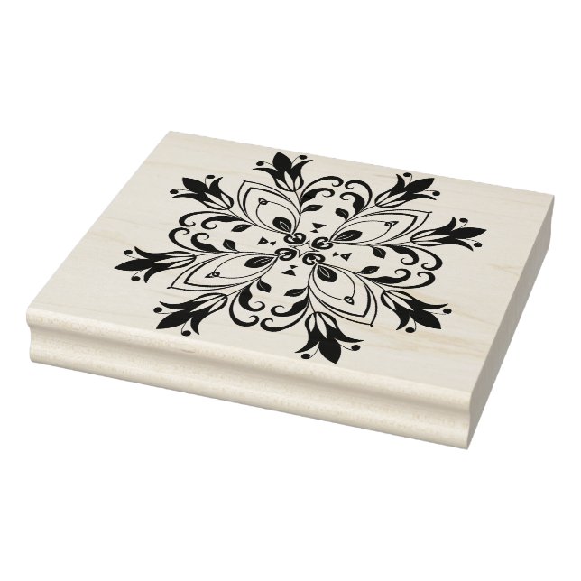 Sello De Caucho Mandala (Sello)