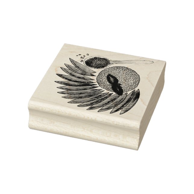 Sello De Caucho Mango Sticky Rice Dessert Cocina tailandesa (Sello)