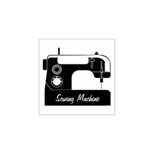 Sello De Caucho Máquina de coser para costureras sastres