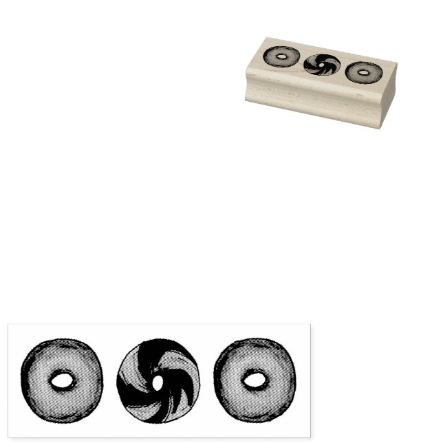 Sello De Caucho Marble Rye Plain Bagels Desayuno Brunch NYC Deli (Sellado)