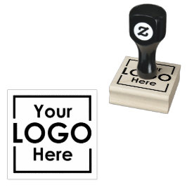 Sello De Caucho Marca de la empresa con logotipo comercial persona
