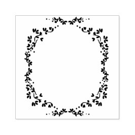 Sello De Caucho Marco romántico