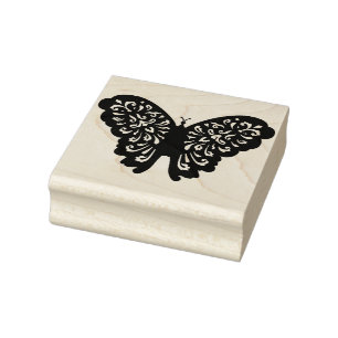 Sello De Caucho Mariposa