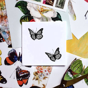 Sello De Caucho Mariposa monarca