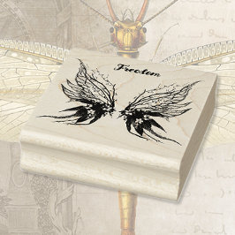 Sello De Caucho Mariposa Woodsy