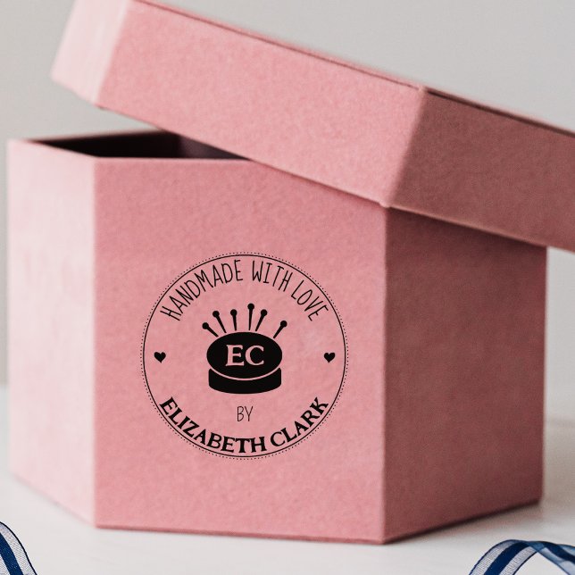 Sello De Caucho Masticando hecho a mano con amor, (Subido por el creador)