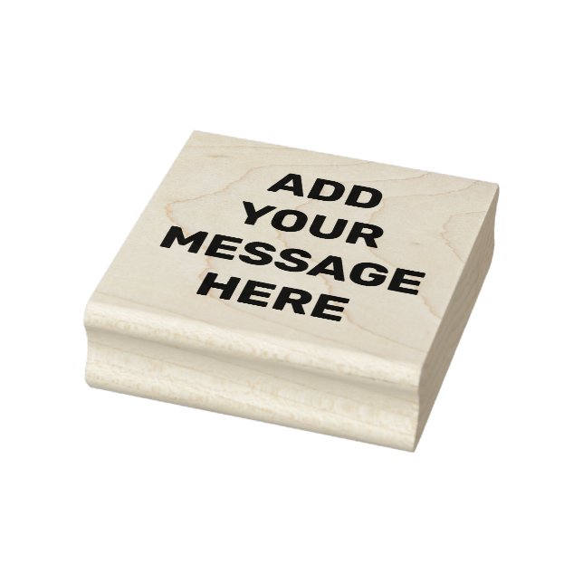 Sello De Caucho Mensaje personalizado propio del personalizado Peq (Sello)