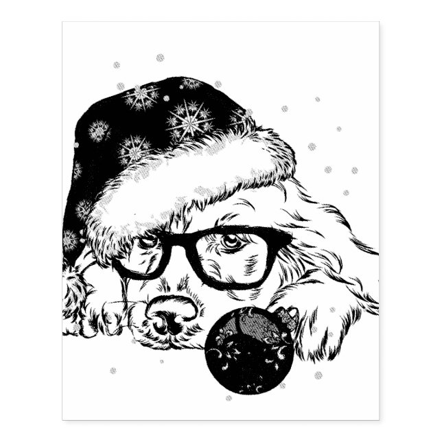 Sello De Caucho Mi lindo cachorro (Impresión)