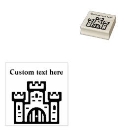 Sello De Caucho Mighty Castle Custom Rubber Stamp