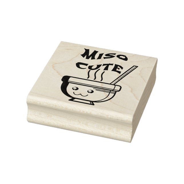 Sello De Caucho Miso Cute (Sello)