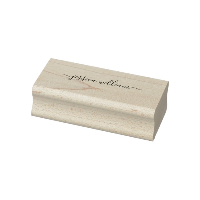 Sello De Caucho Moda moderna acuarela Hidrangeas azules Floral (Sello)