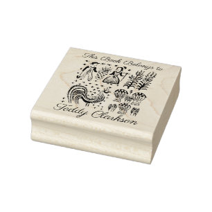 Sello De Caucho Modelo de Pyrex del vintage - Butterprint