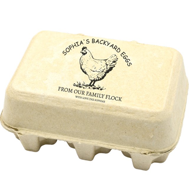 Sello De Caucho Moderna Granja Rustica Personalizada Con Amor (Customized family farm business name )