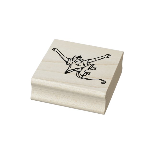 Sello De Caucho Monkey Time Monkeyboy Swing (Sello)