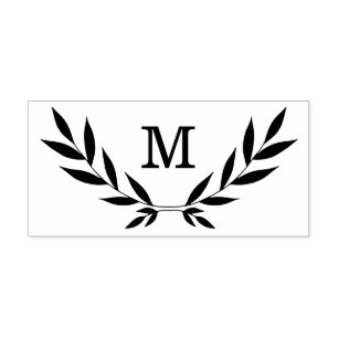 Sello De Caucho Monograma de Rústica Rústica Ramirel