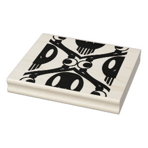 Sello De Caucho Morbid Faces