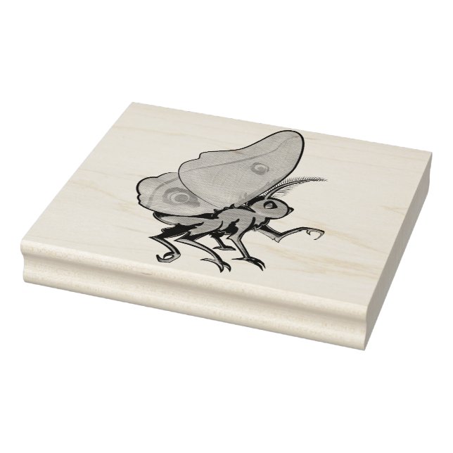 Sello De Caucho Moth (Sello)