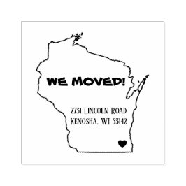 SELLO DE CAUCHO MOVIMOS NUEVA DIRECCIÓN KENOSHA WISCONSIN