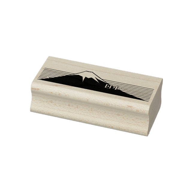 Sello De Caucho Mt. Fuji seen from the northeast. (Sello)