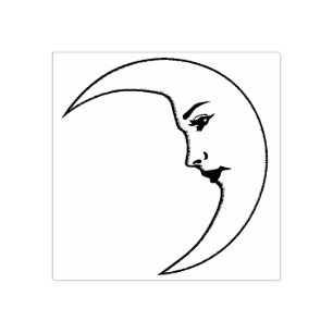 Sello De Caucho Mujeres lunares