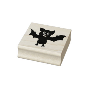 Sello De Caucho Murciélago de Halloween