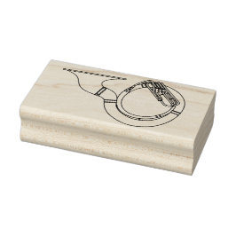 Sello De Caucho Músico de música de banda de música de Sousaphone 