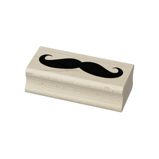 Sello De Caucho Mustache (Sello)