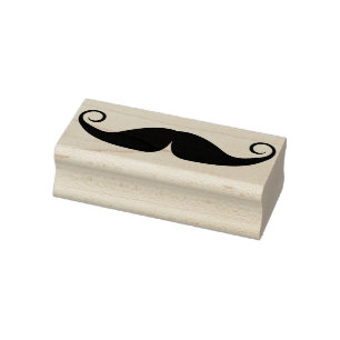 Sello De Caucho Mustache