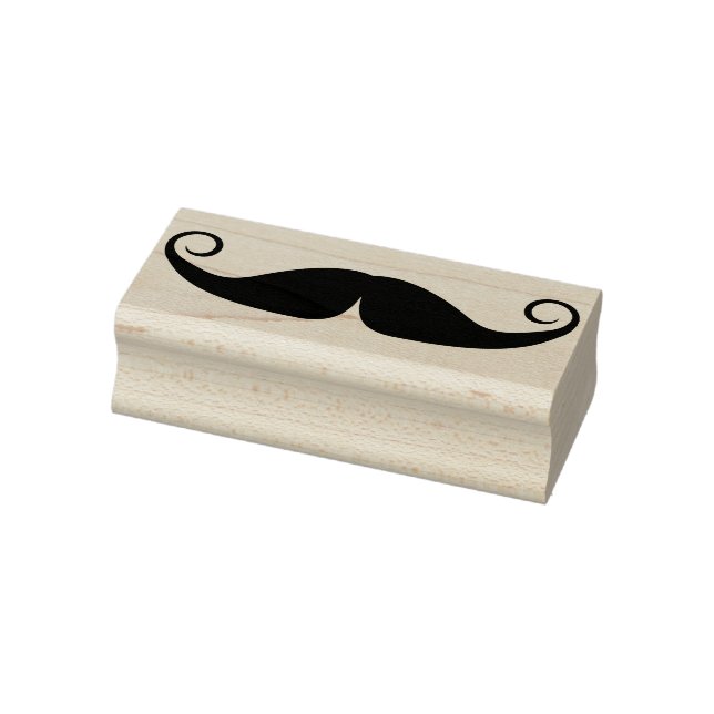 Sello De Caucho Mustache (Sello)