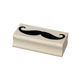 Sello De Caucho Mustache / Mustache / Schnurrbart + sus ideas