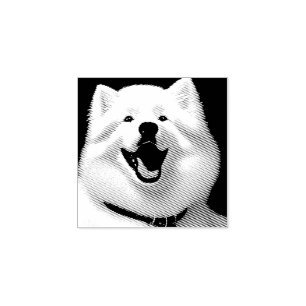 Sello De Caucho MySamoyed Personalized Gift Idea Cute Samoyed
