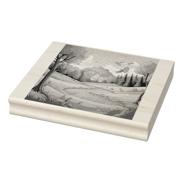 Sello De Caucho Naturaleza 15 (Sello)