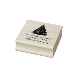 Sello De Caucho Navidades acogedores de Blue Rustic