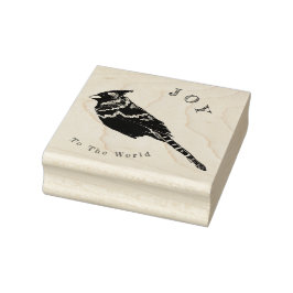 Sello De Caucho Navidades Cardenales. Palabras o palabras... Perso