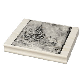 Sello De Caucho Navidades Cottage