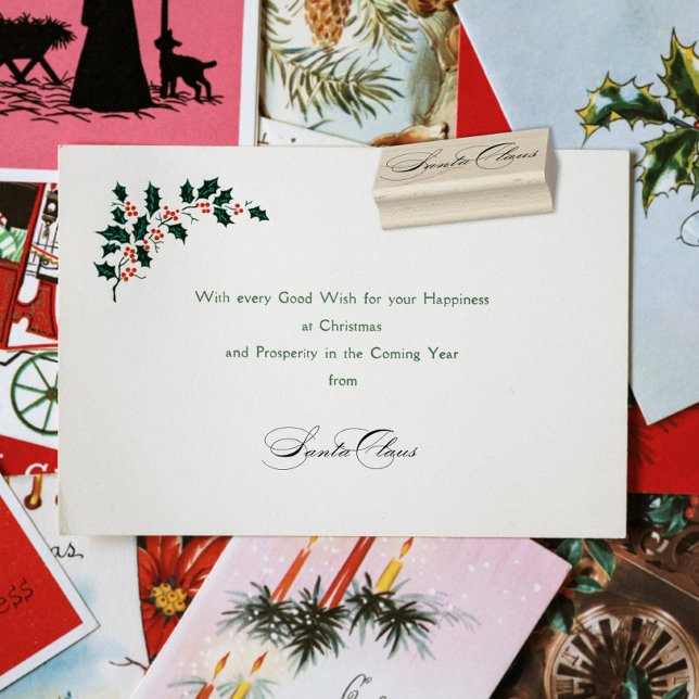 Sello De Caucho Navidades de firmas de Santa Claus III (Subido por el creador)