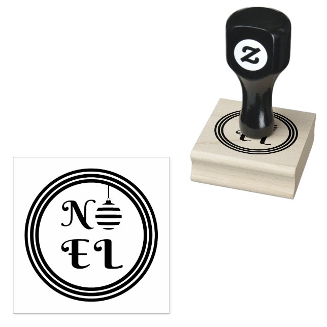 Sello De Caucho Navidades de Noel festivo (Sellado)