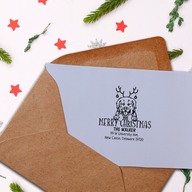 Sello De Caucho Navidades de perro de los Pirineos Dirección de Re (Subido por el creador)