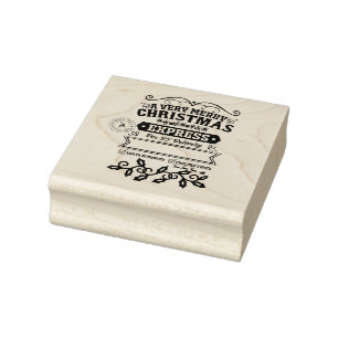 Sello De Caucho Navidades Express