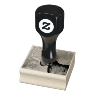 Sello De Caucho Navidades graciosos burro con gorra navidad