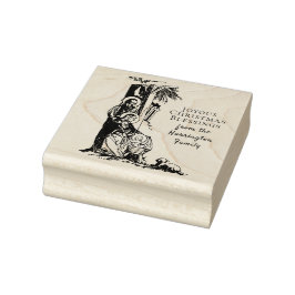 Sello De Caucho Navidades Natividad Jesús María San José Católico