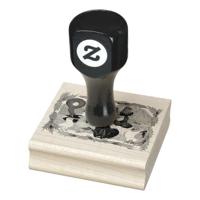 Sello De Caucho Navidades Pigeons (Sello)