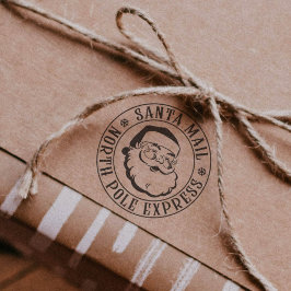 Sello De Caucho Navidades Sellaron entrega especial Santa Claus